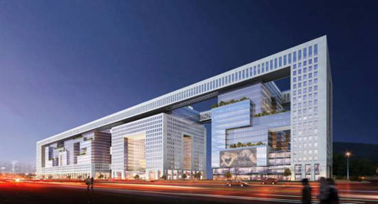 視聲為中建三局光谷之星總部大樓獨(dú)家定制了一套智慧辦公解決方案