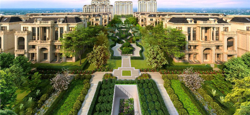 上海乾景雅園別墅應用GVS智能家居控制系統(tǒng)