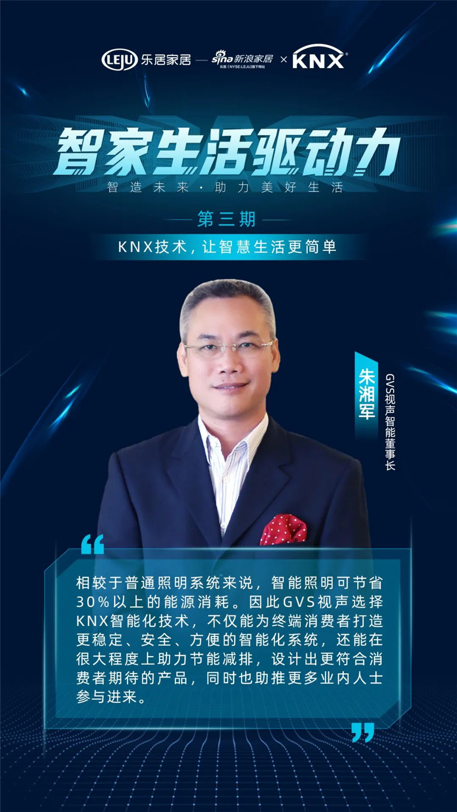 GVS&KNX協(xié)會連麥新浪家居：KNX技術，讓智慧生活更簡單